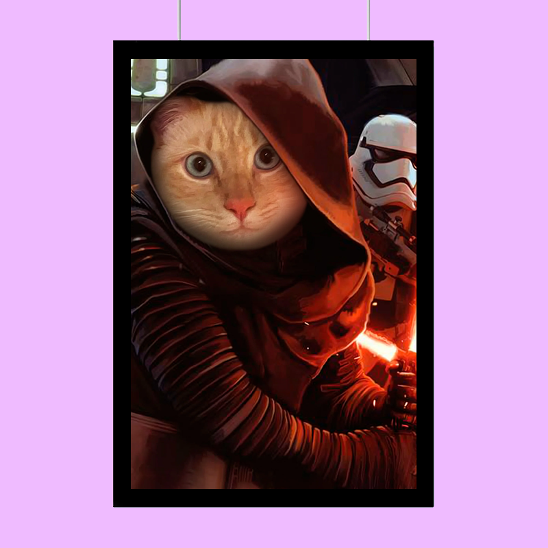 Kelo Ren Star Wars - Custom Pet Portrait